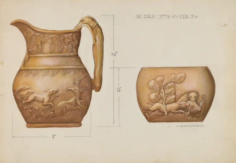 Pitcher by M.H. McDowell