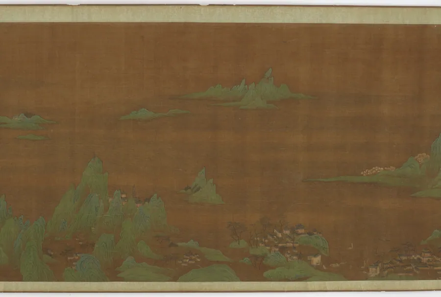 Ocean sky, rising sun by Formerly attributed to Zhao Boju (ca. 1120s-ca.1162)