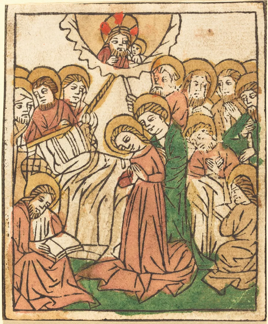 The Death of the Virgin by German 15th Century