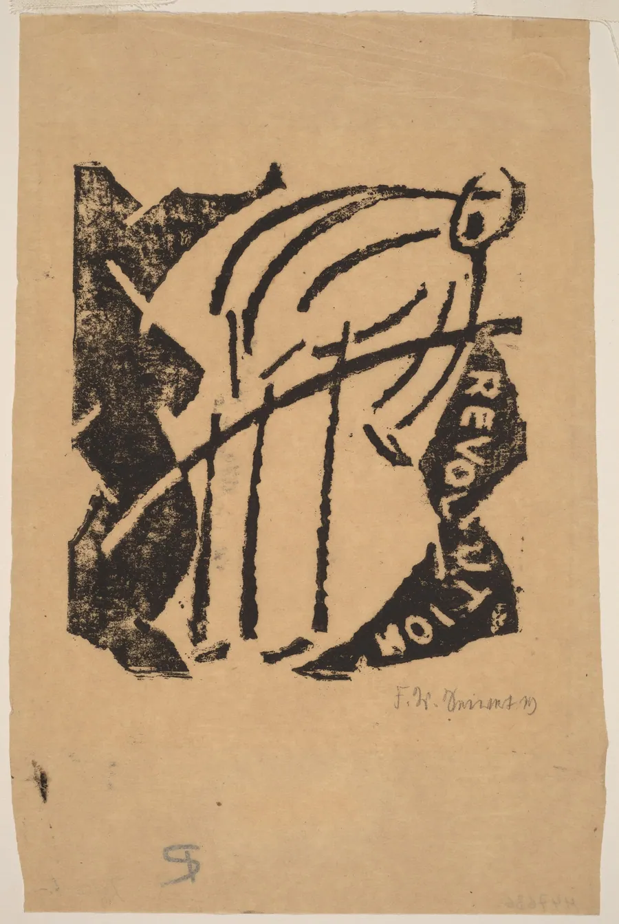 Revolution by Franz Wilhelm Seiwert