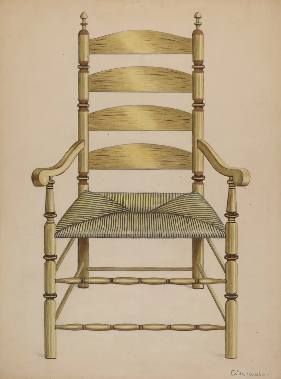 Armchair by Erwin Schwabe
