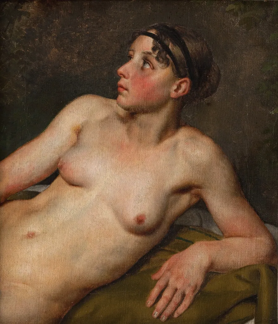 Nøgen kvindelig model by C.W. Eckersberg