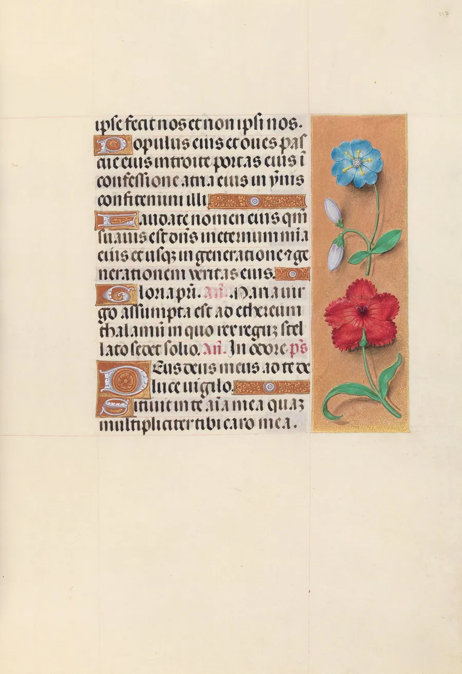 Hours of Queen Isabella the Catholic, Queen of Spain:  Fol. 117r by Master of the First Prayerbook of Maximillian