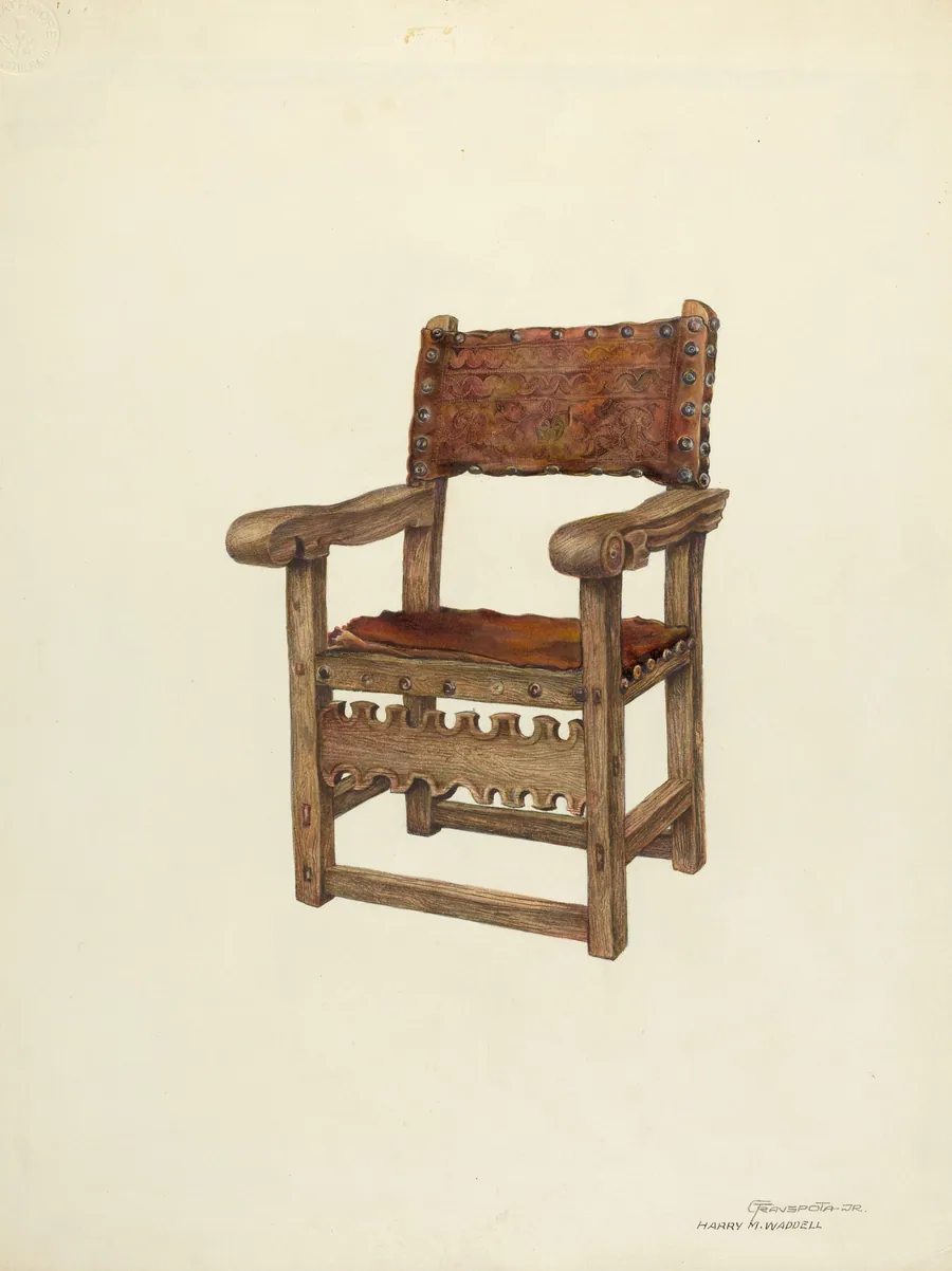 Arm Chair (Ecclesiastical) by Gerald Transpota