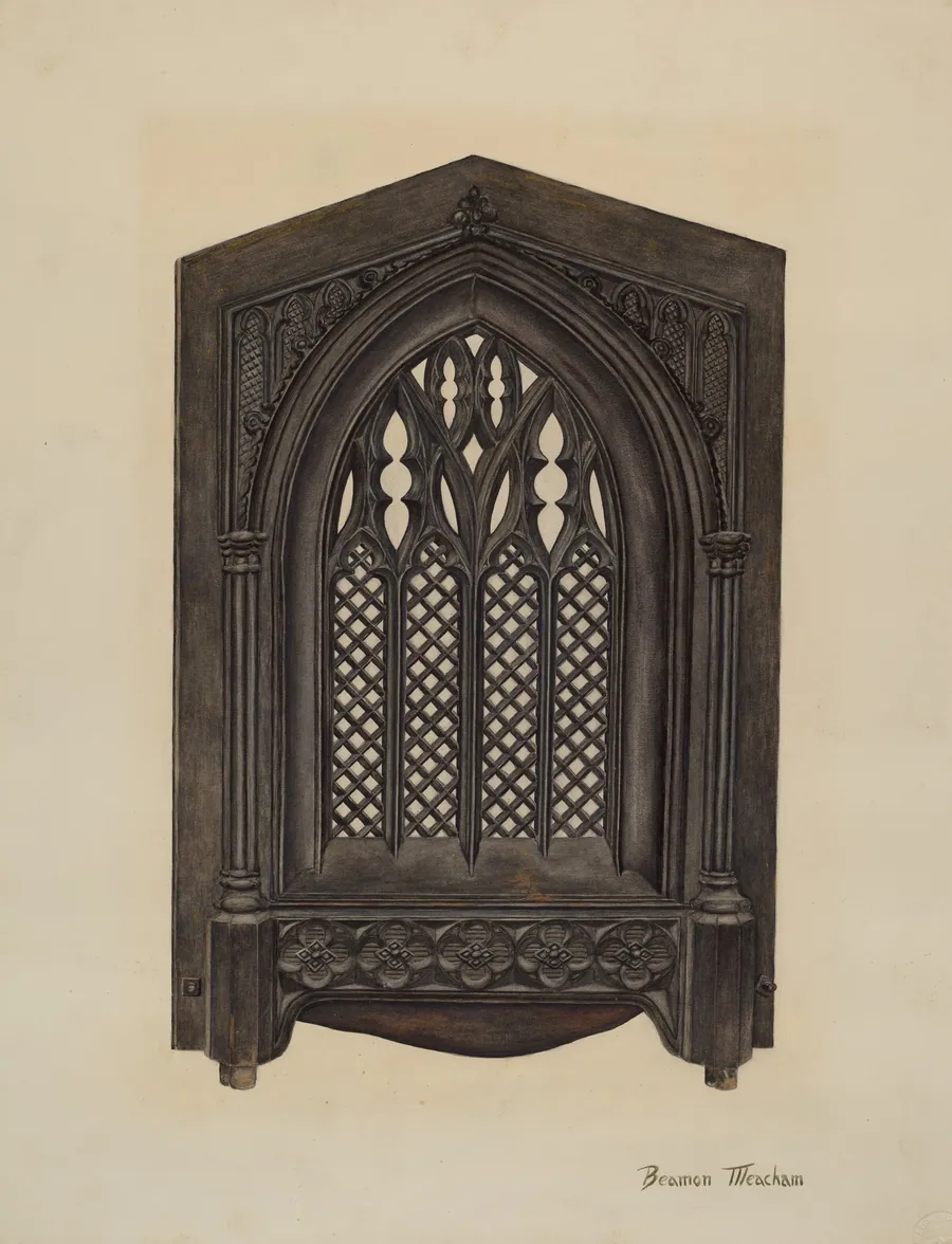 Cast Iron Gate Front by Beamon Meacham