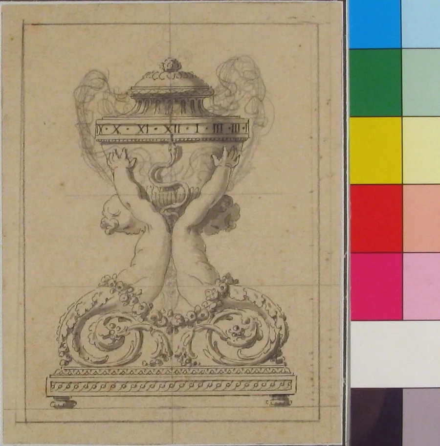 Design for a Clock by Jean François Forty