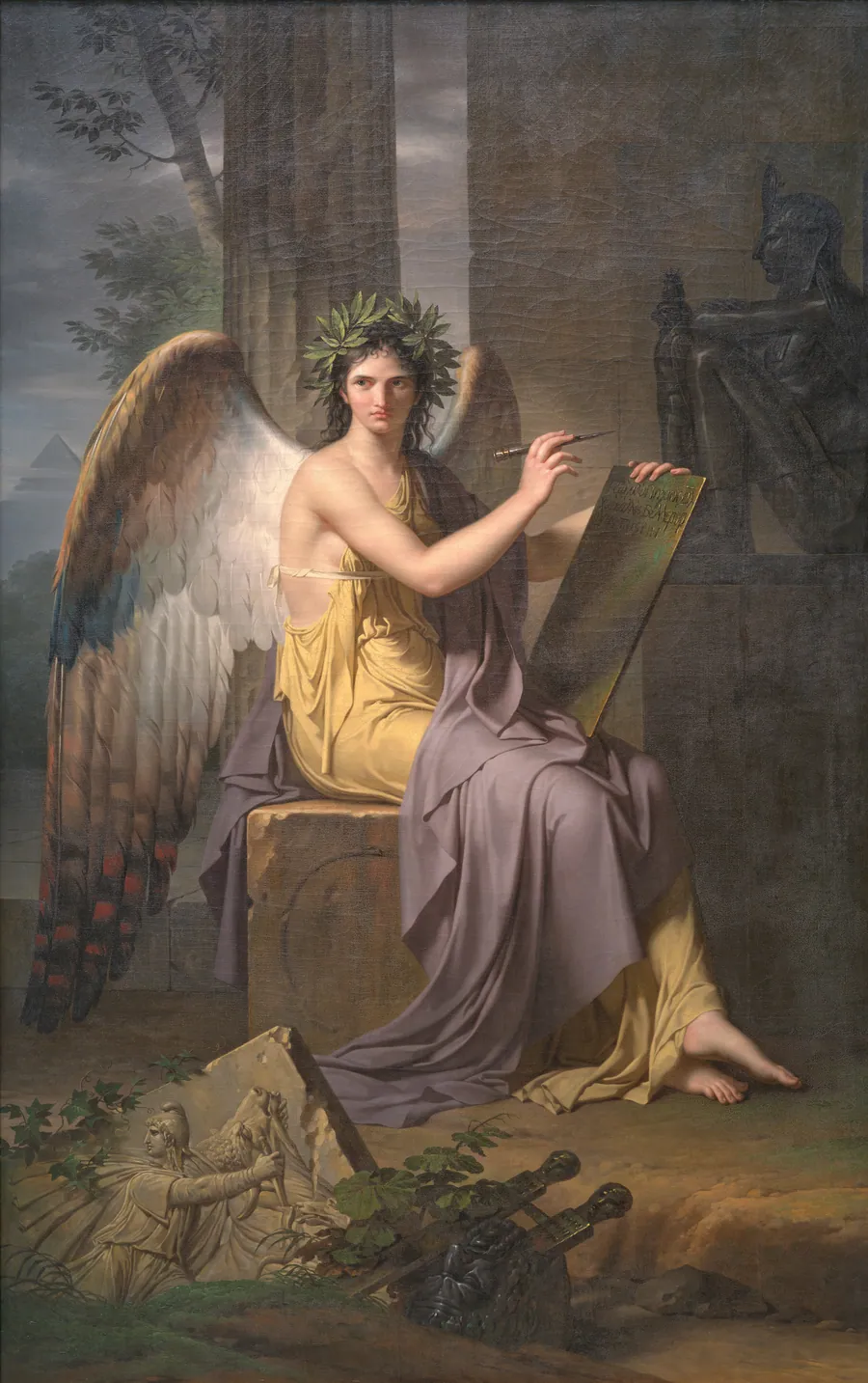 Clio, Muse of History by Charles Meynier