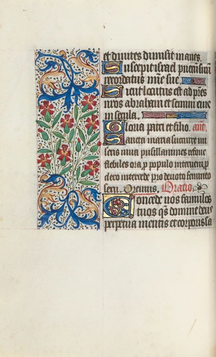 Book of Hours (Use of Rouen): fol. 74v by Master of the Geneva Latini