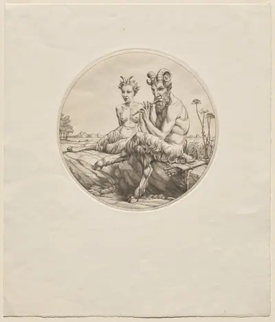 Two Satyrs