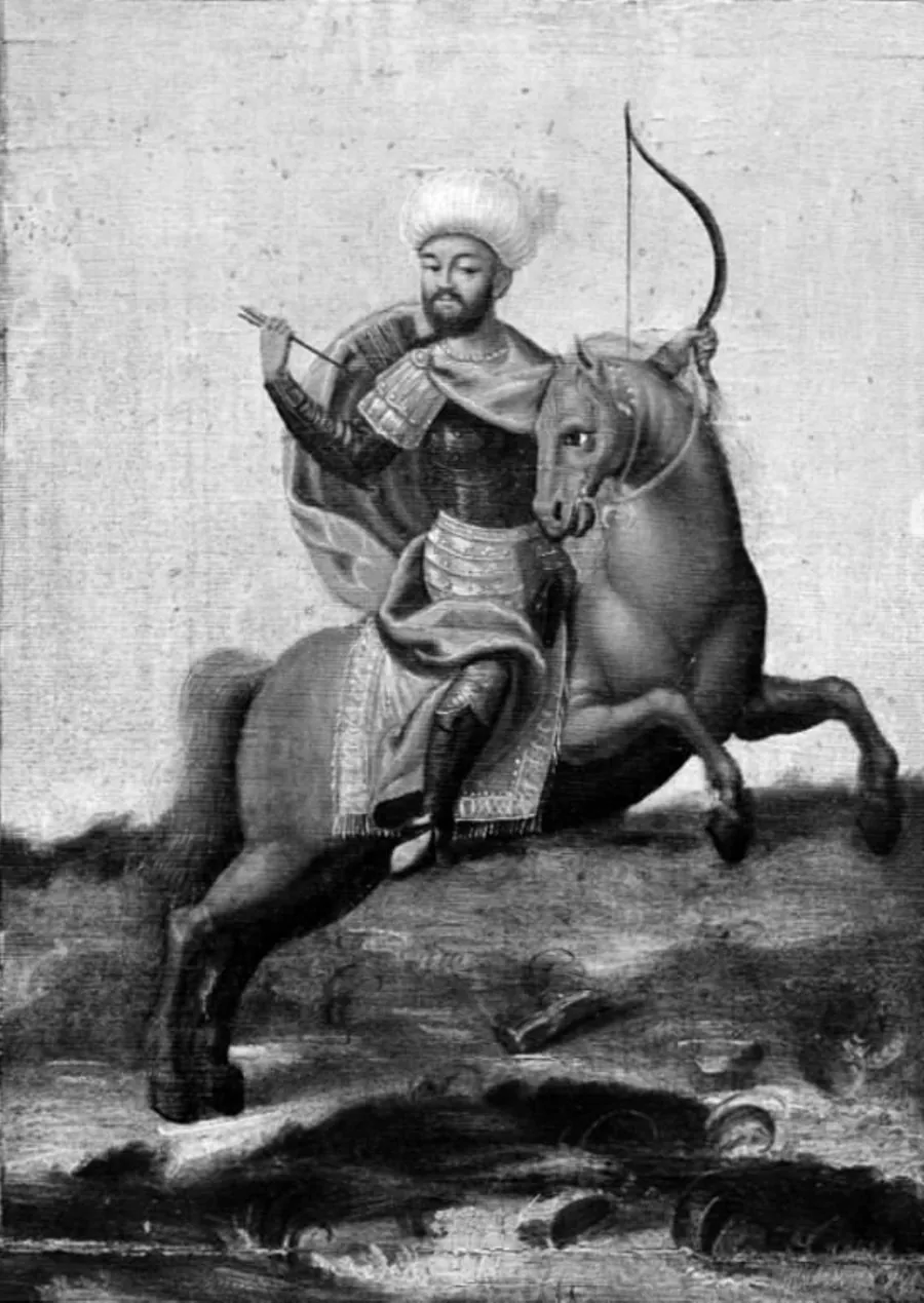 Timur Lenk (Tamarlan) (1336-1405), mongolsk stor-khan by Ubekendt