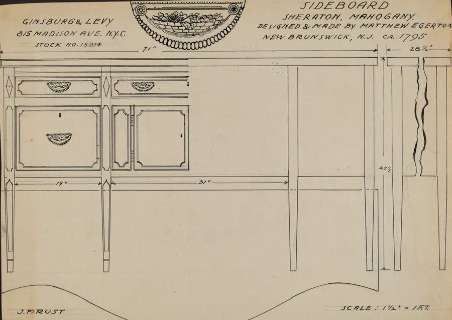 Sideboard by J.F. Rust