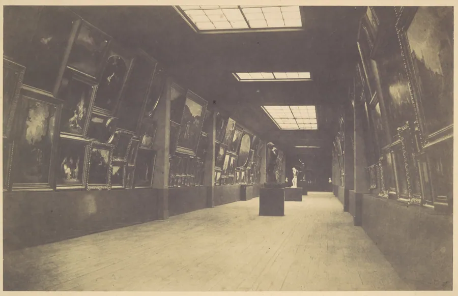 The Salon of 1852 by Gustave Le Gray