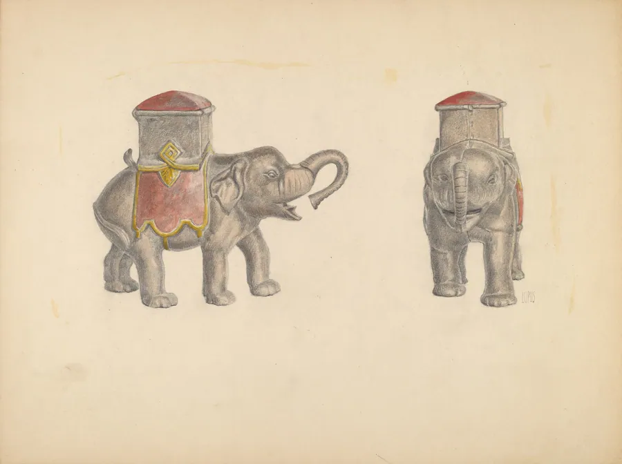 Iron Bank Elephant by Z.S. Lupus