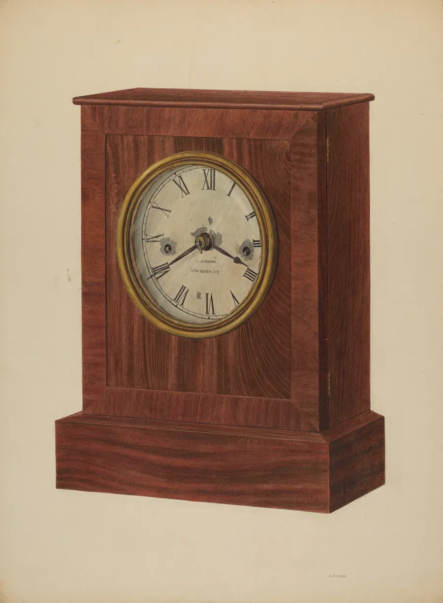 Shelf Clock by Harry Eisman