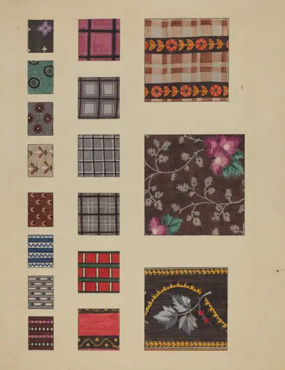 Printed Delaines