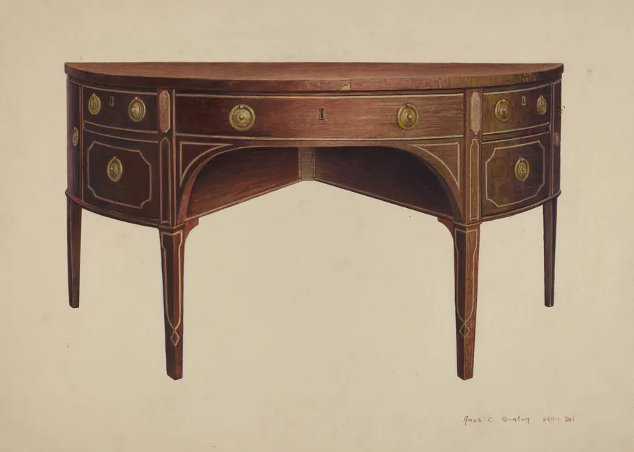 Sheraton Sideboard by Amos C. Brinton