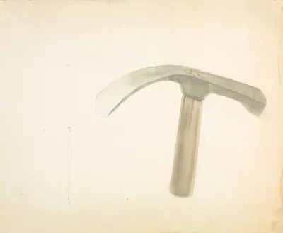 Hand Forged Adze