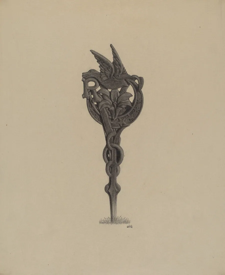 Grave Marker by Edward White