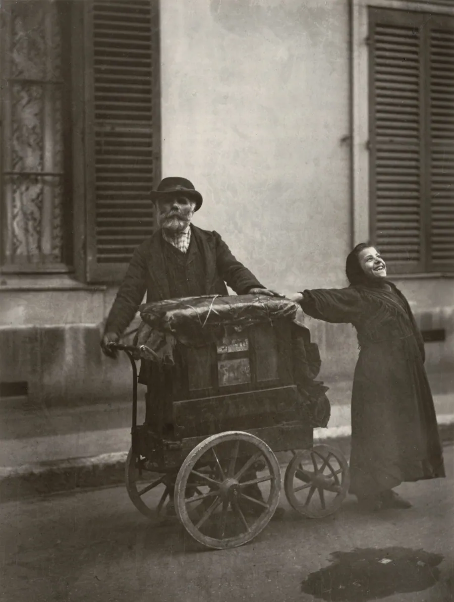Street Musicians by Eugène Atget