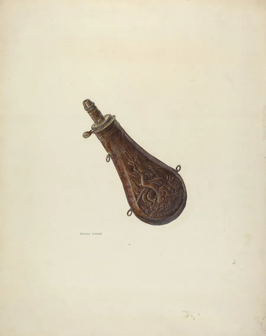 Powder Flask by Stanley Mazur