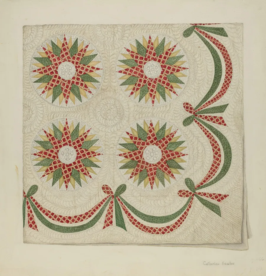 Bedspread by Catherine Fowler