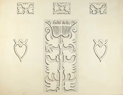 Hartford Cupboard (Detail)