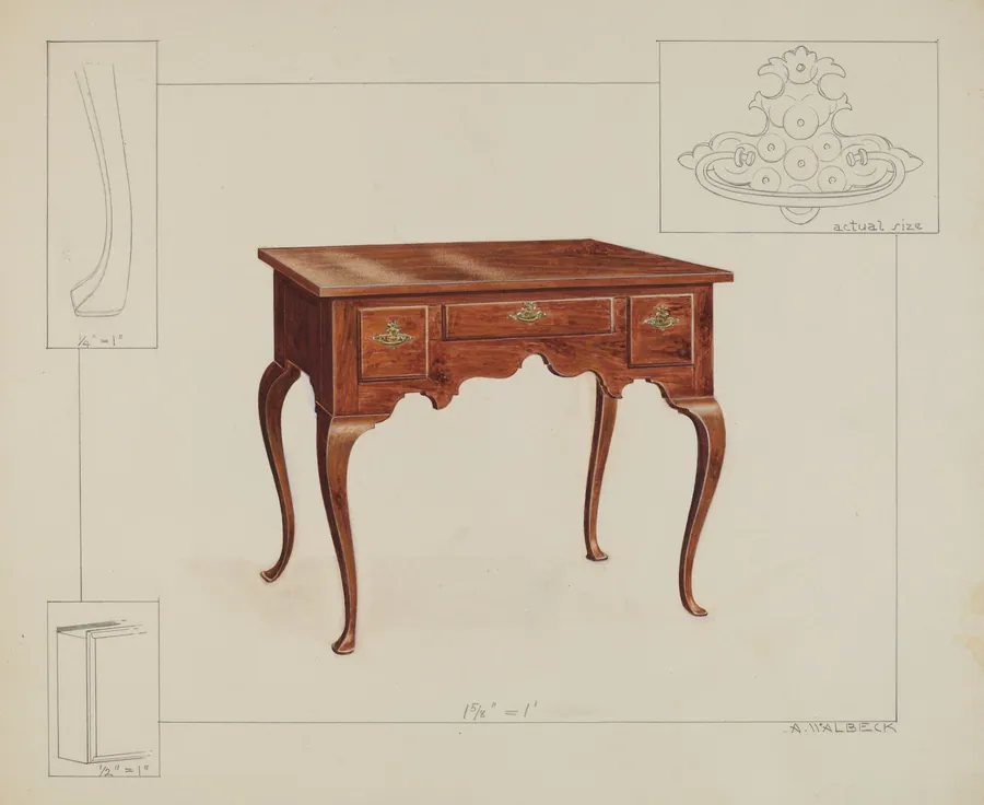 Lowboy by Alfred Walbeck