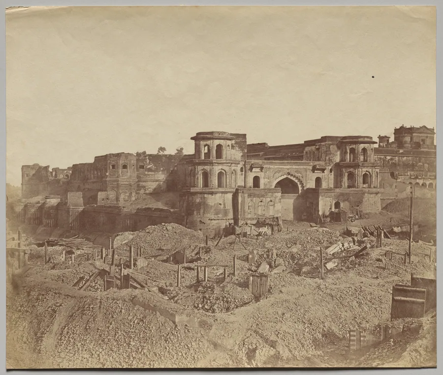 The Mucha Bawn, or the Old Citadel of Lucknow by Felice A. Beato