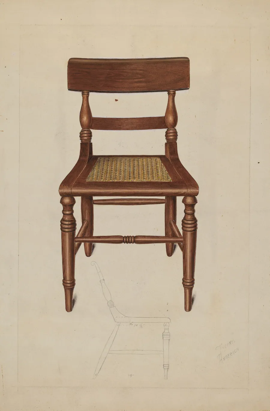 Early Dayton Chair by Therkel Anderson