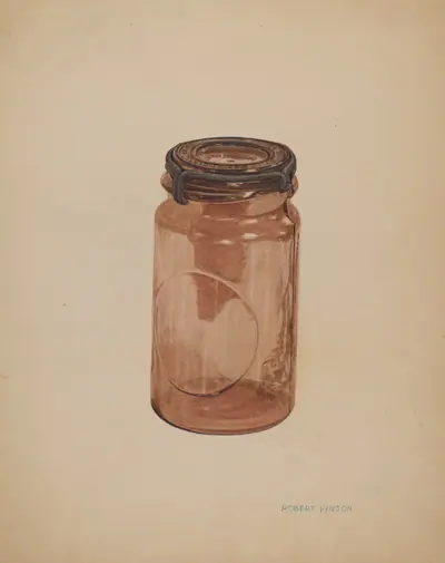 Glass Fruit Jar