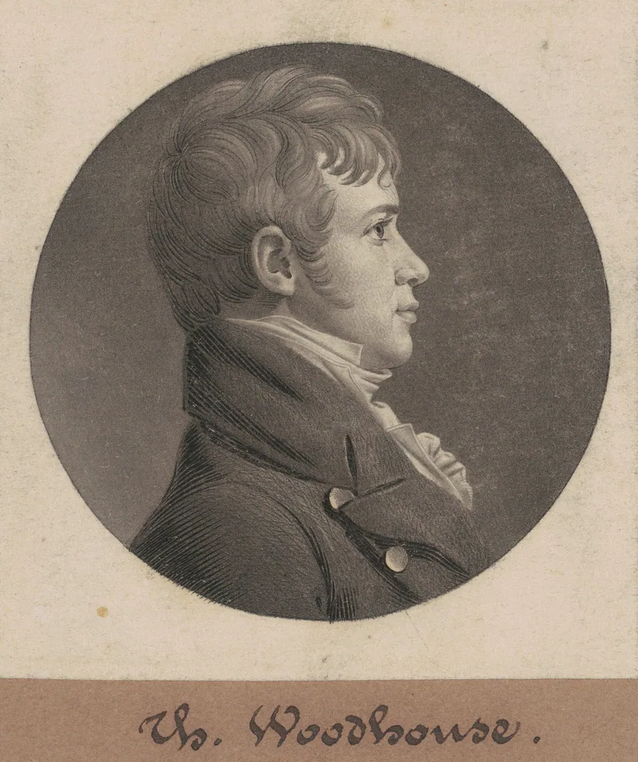 Thomas Woodhouse by Charles B. J. Févret de Saint-Mémin