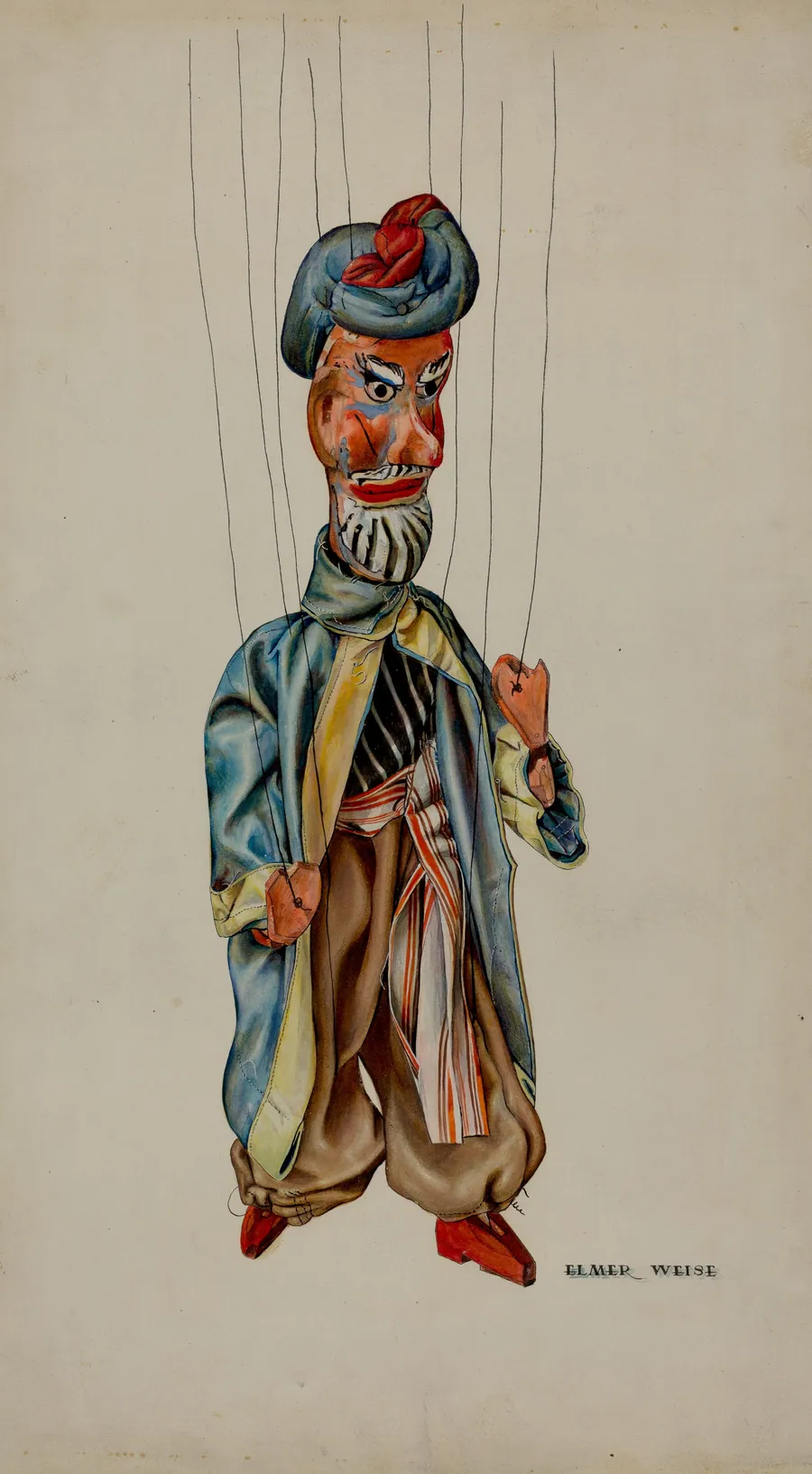 Marionette - "Ahab" by Elmer Weise