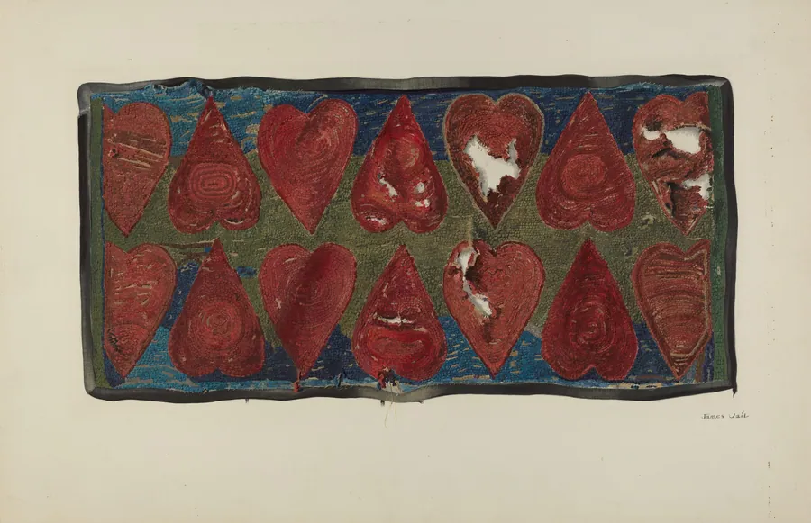 Hooked Rug by James H.C. Vail