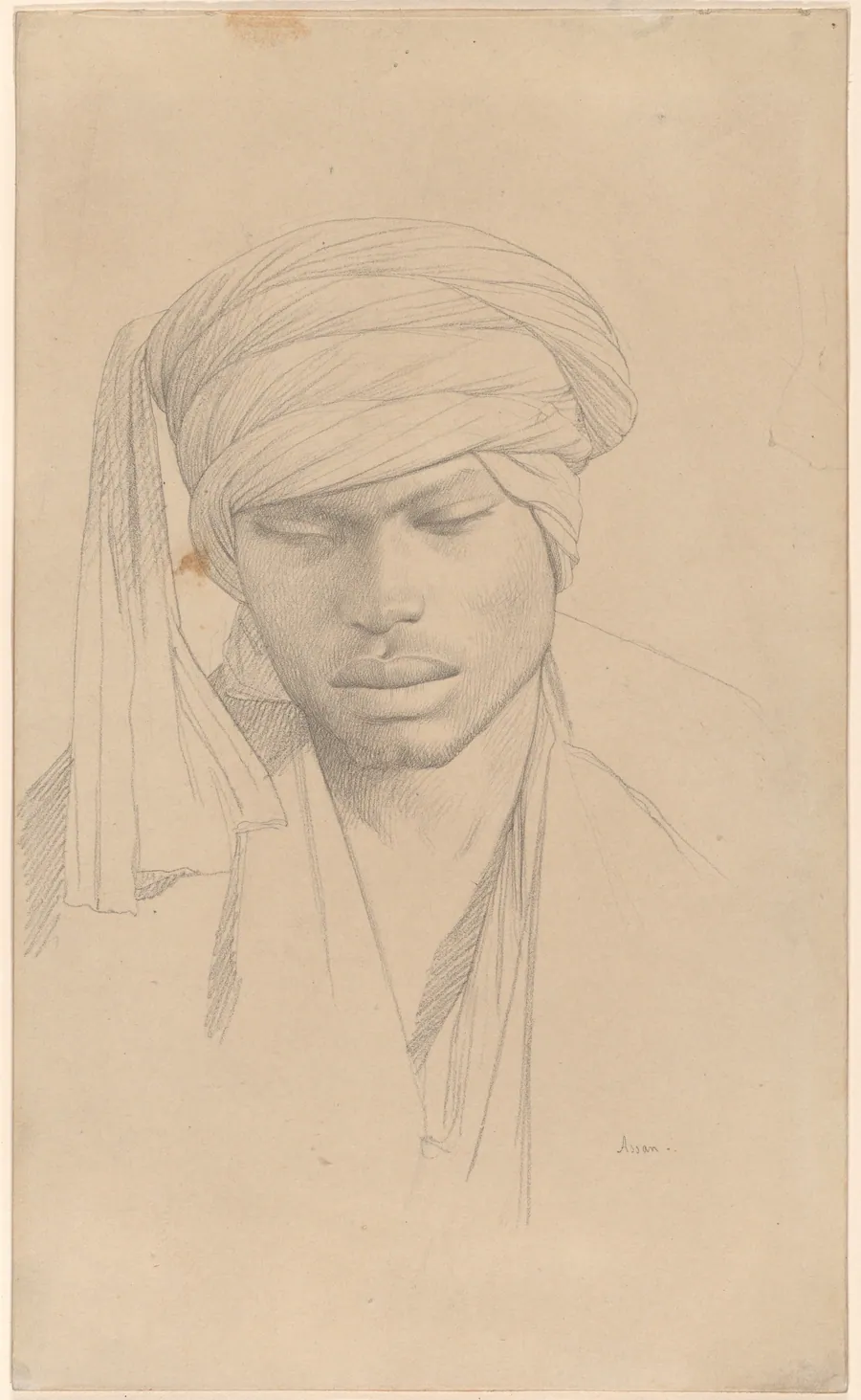 Assan, a Young Man by Jean-Léon Gérôme