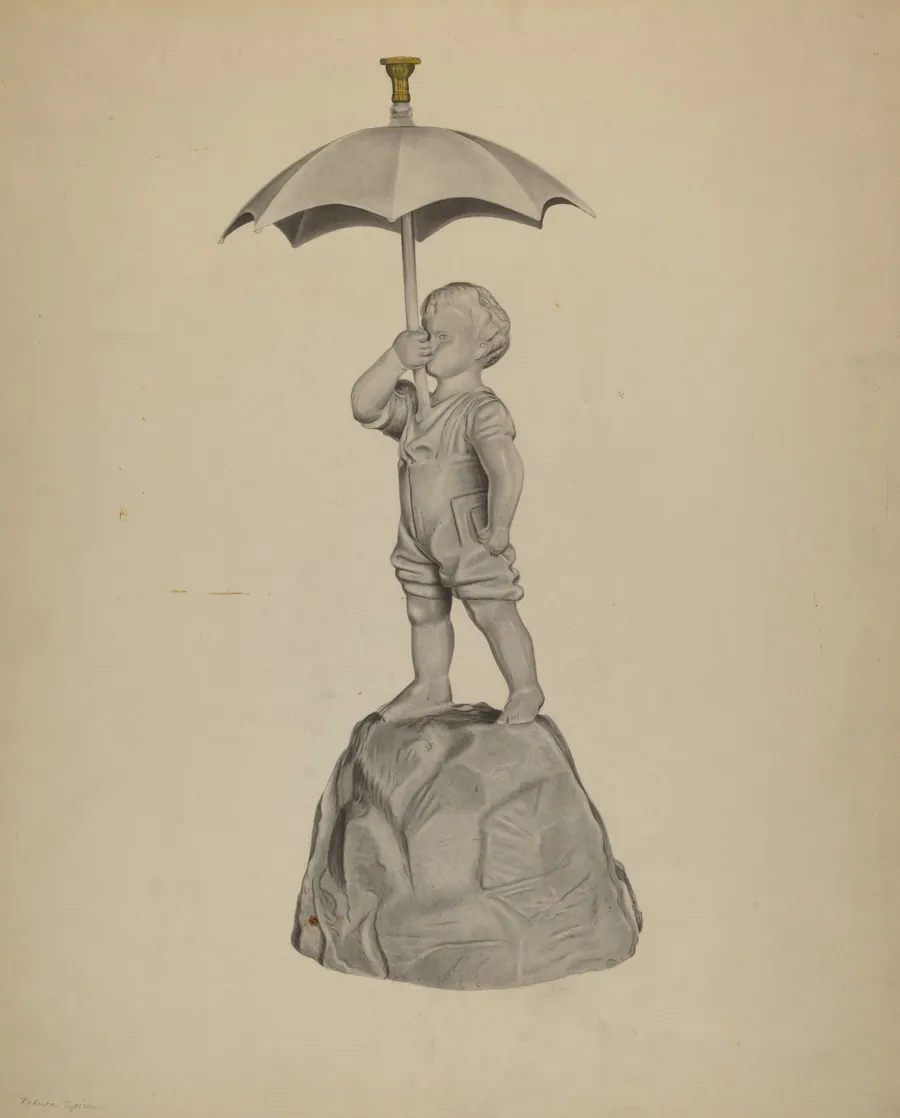 Fountain Figure by Roberta Spicer