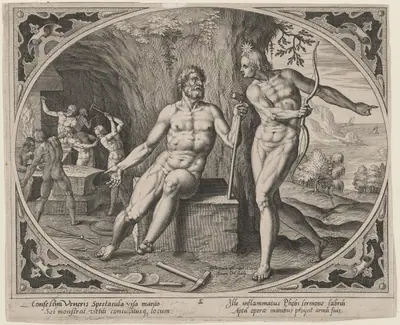 Phoebus Telling Vulcan of His Wife's Adultery