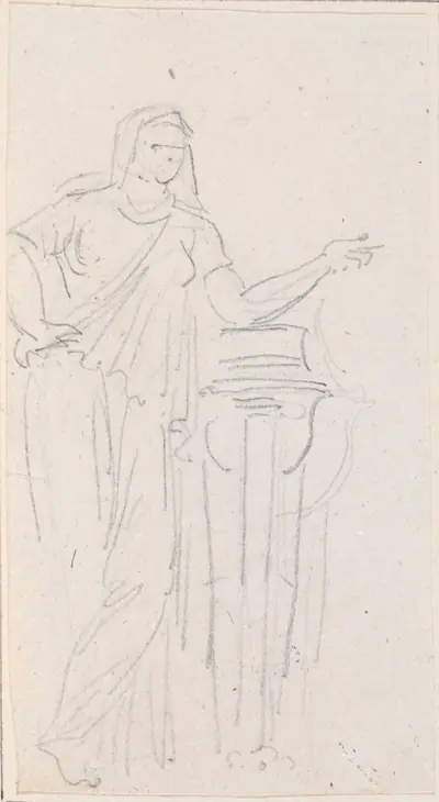 Statue of a Vestal Virgin
