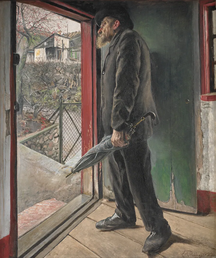 Er regnen hørt op? by L.A. Ring