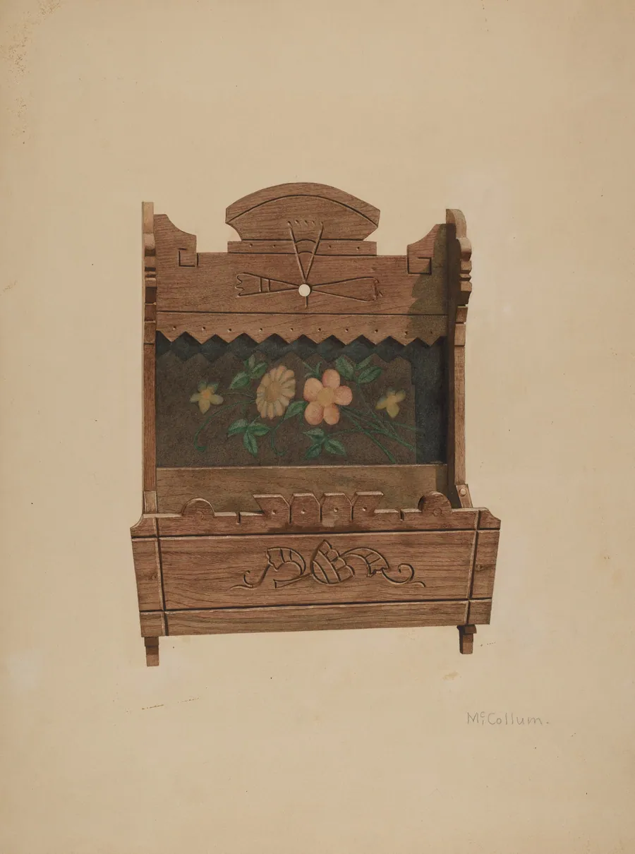 Comb and Brush Case by J. Herman McCollum