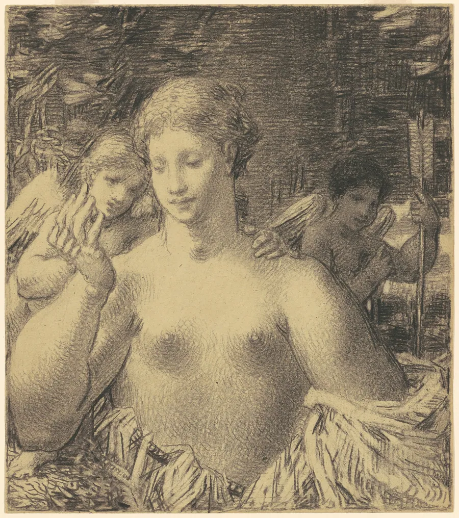 Nude with Cherubim by William Perkins Babcock