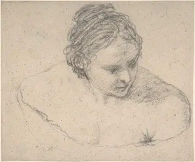 Bust of a Woman looking right