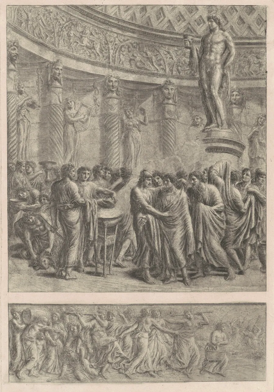 An Antique Sacrifice by Luigi Ademollo