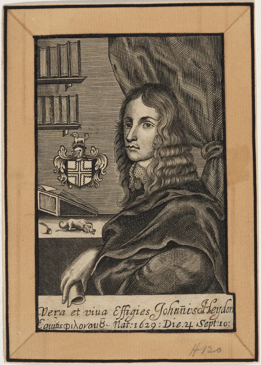 Johannis Heydon (John Heydon) by Thomas Cross