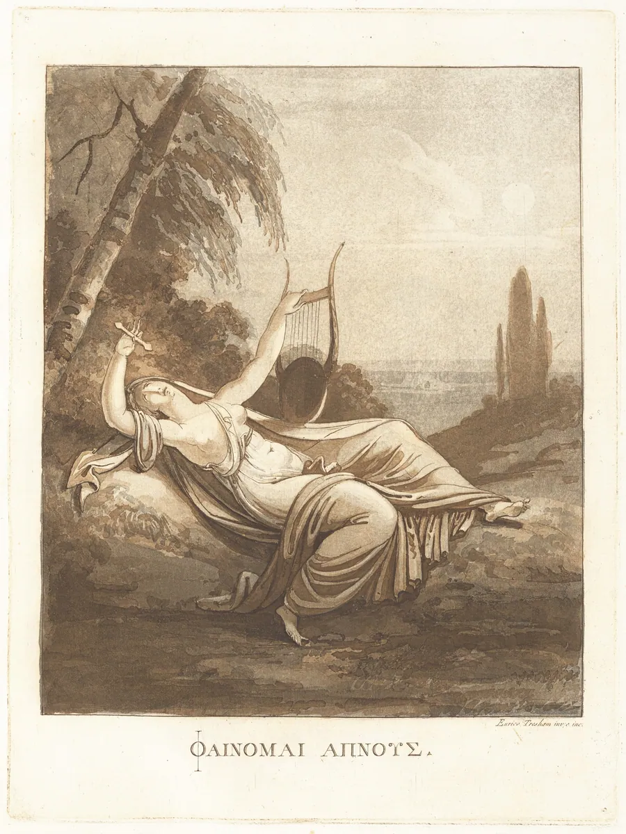 ΦΑΙΝΟΜΑΙ ΑΠΝΟΥΣ (I Seem to Be Breathless) by Henry Tresham