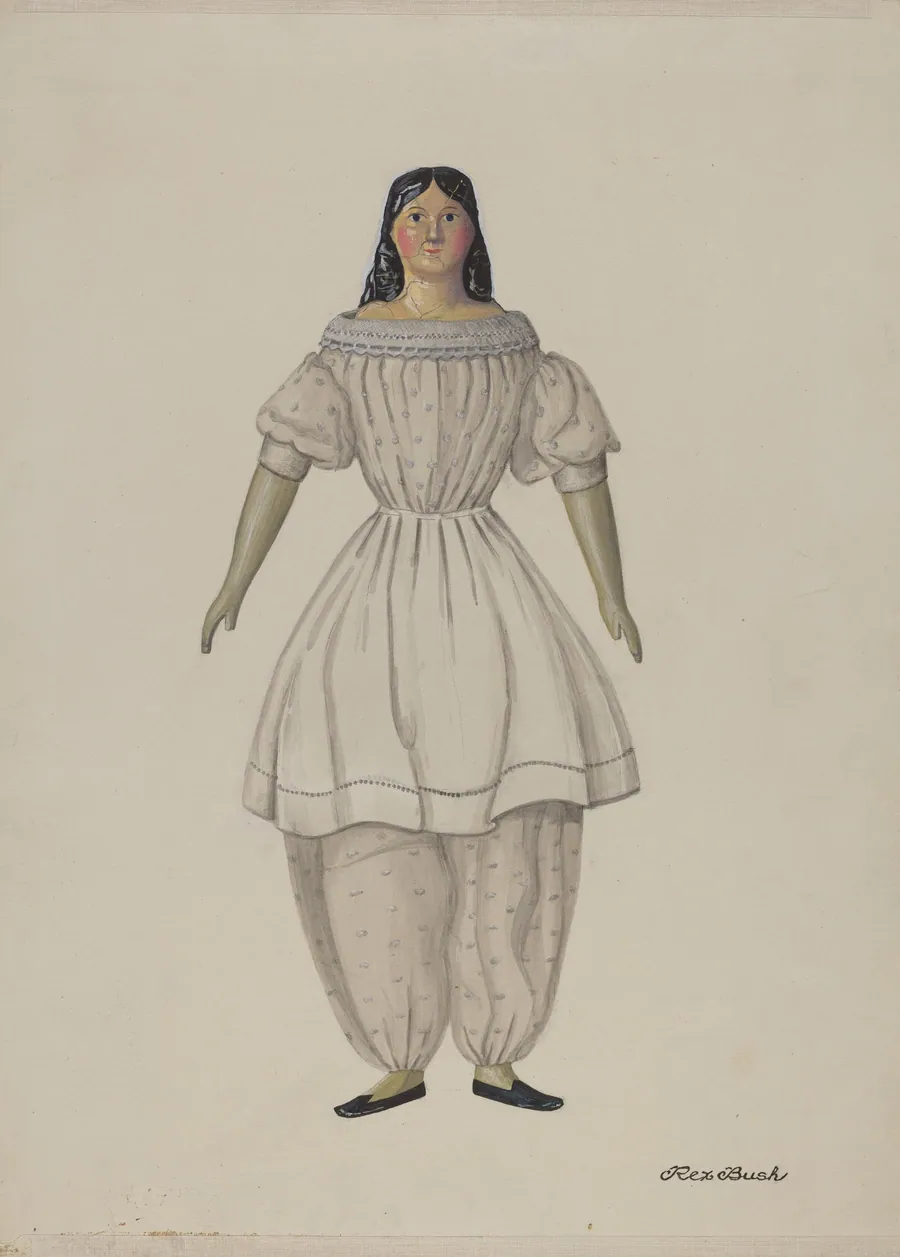 Doll - "Martha" by Rex F. Bush