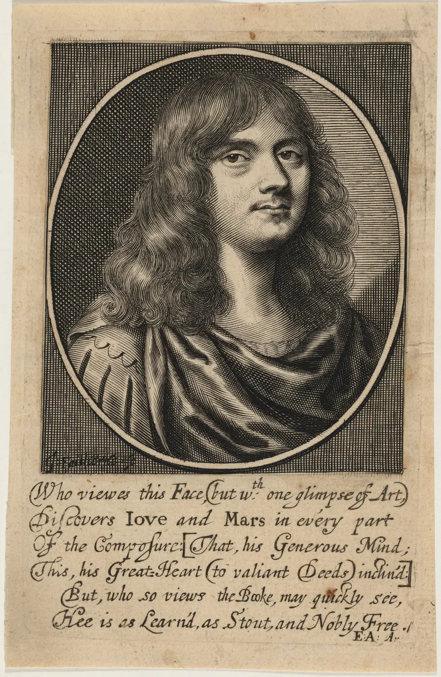 Sir George Wharton by William Faithorne