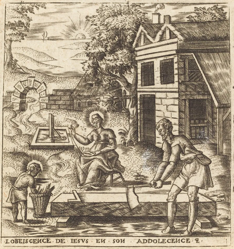 Jesus the Obedient Son by Léonard Gaultier