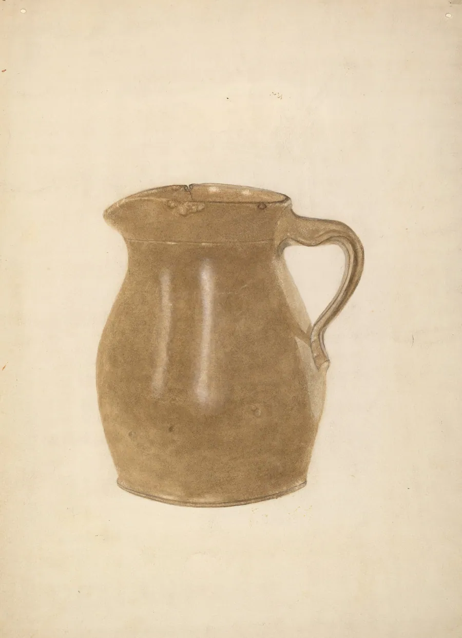 Stoneware Pitcher by Lucille Pettijohn