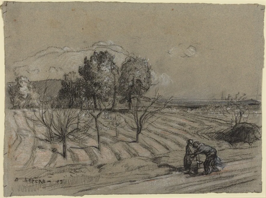Spring by Auguste Lepère
