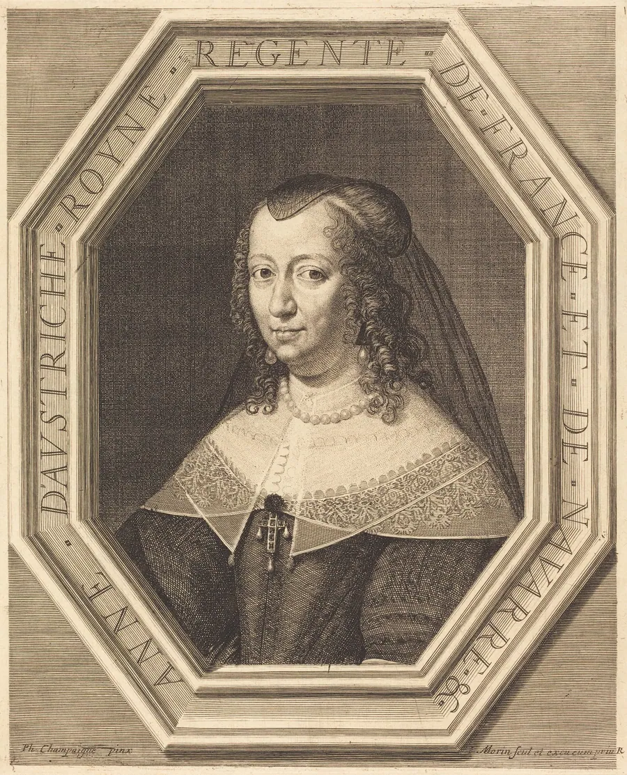 Anne of Austria by Jean Morin
